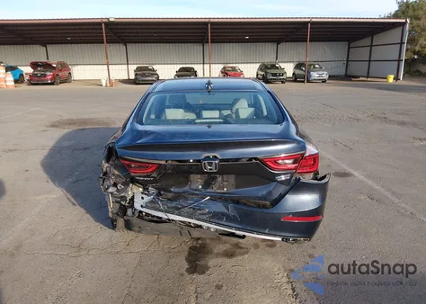 2019 Honda Insight Touring из США, поврежденный, VIN 19XZE4F94KE032143